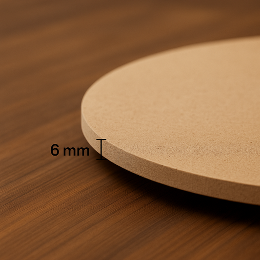 MDF Board Round 15 Inch