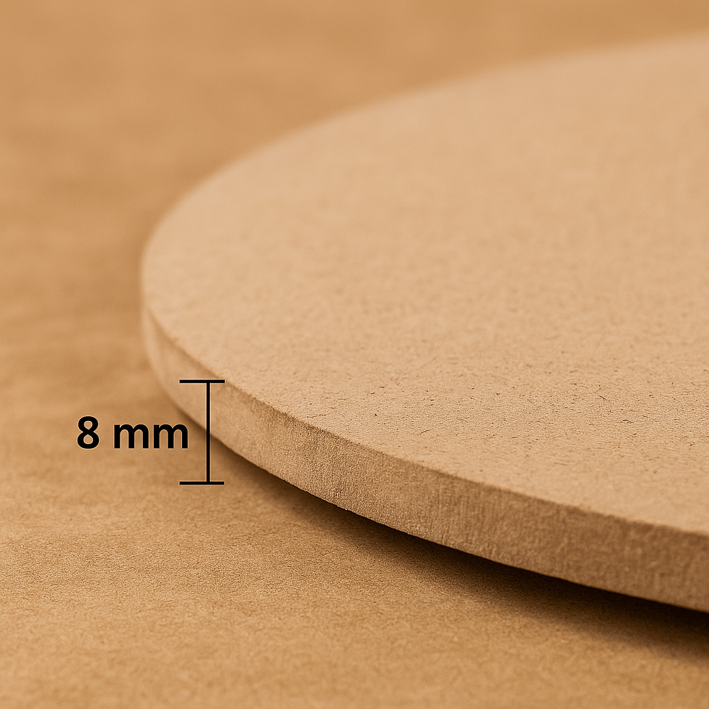 MDF Board Round 18 Inch