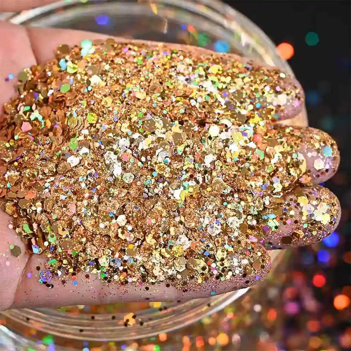 Golden Mix Glitter (50g)