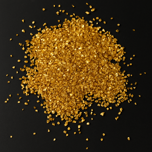 Golden Metallic Stones for Resin Art