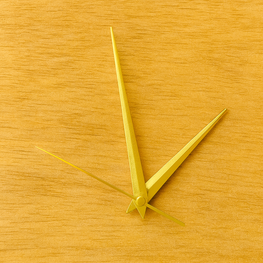 Clock Hands Golden- Medium